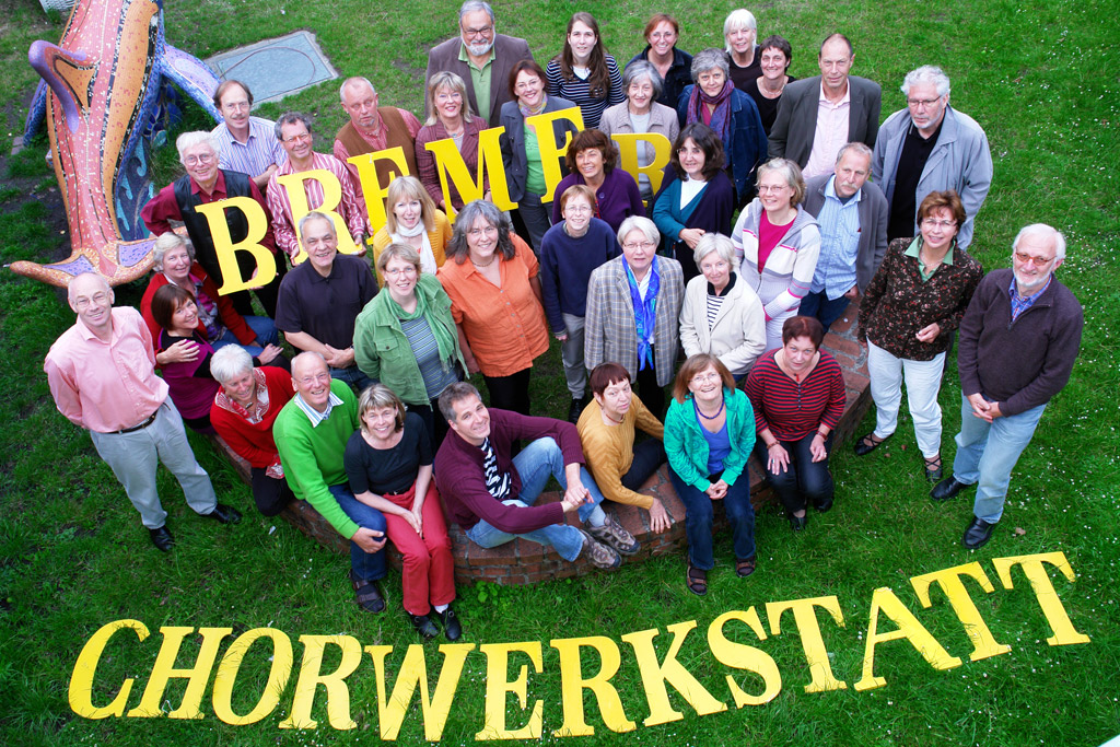Gruppenfoto des Chores Sommer 2009
