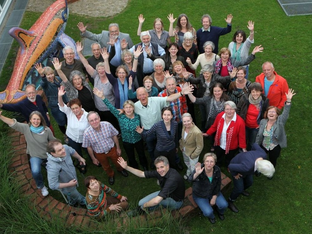 Gruppenfoto des Chores am Chorwochenende im September 2012