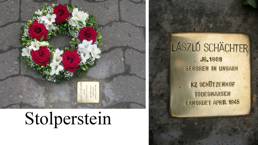 Stolperstein Foto H.Bendig